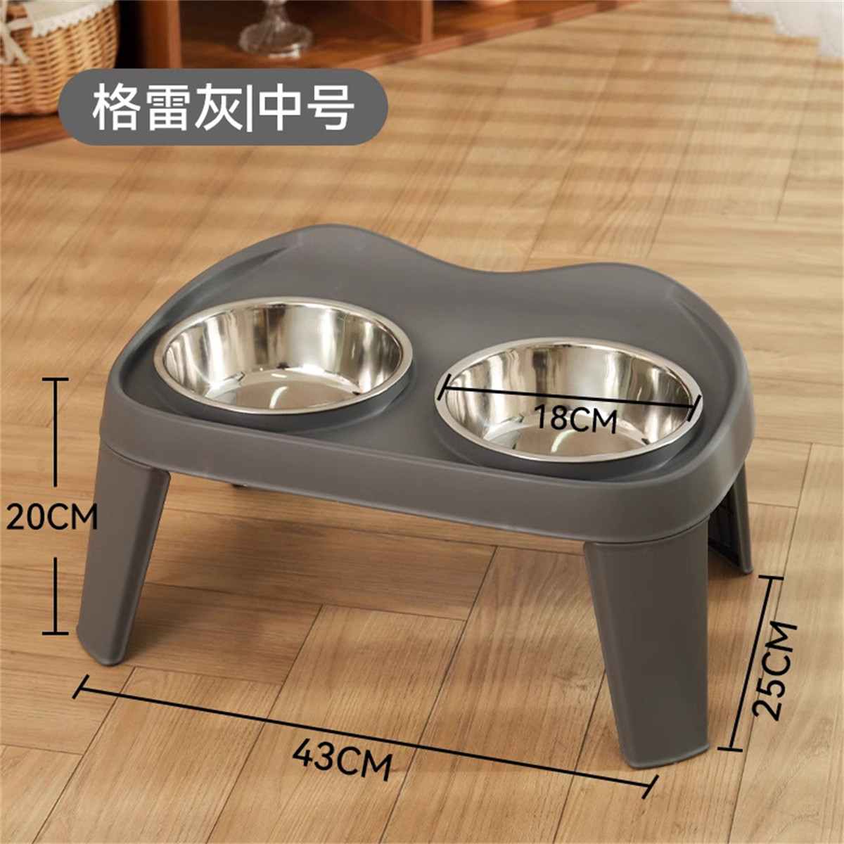 狗狗中大型犬饭盆