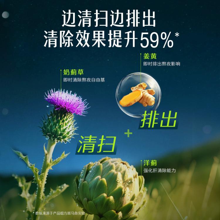 斯维诗 奶蓟草片120片*2熬夜喝酒熬夜应酬减负护航养护女士小心肝