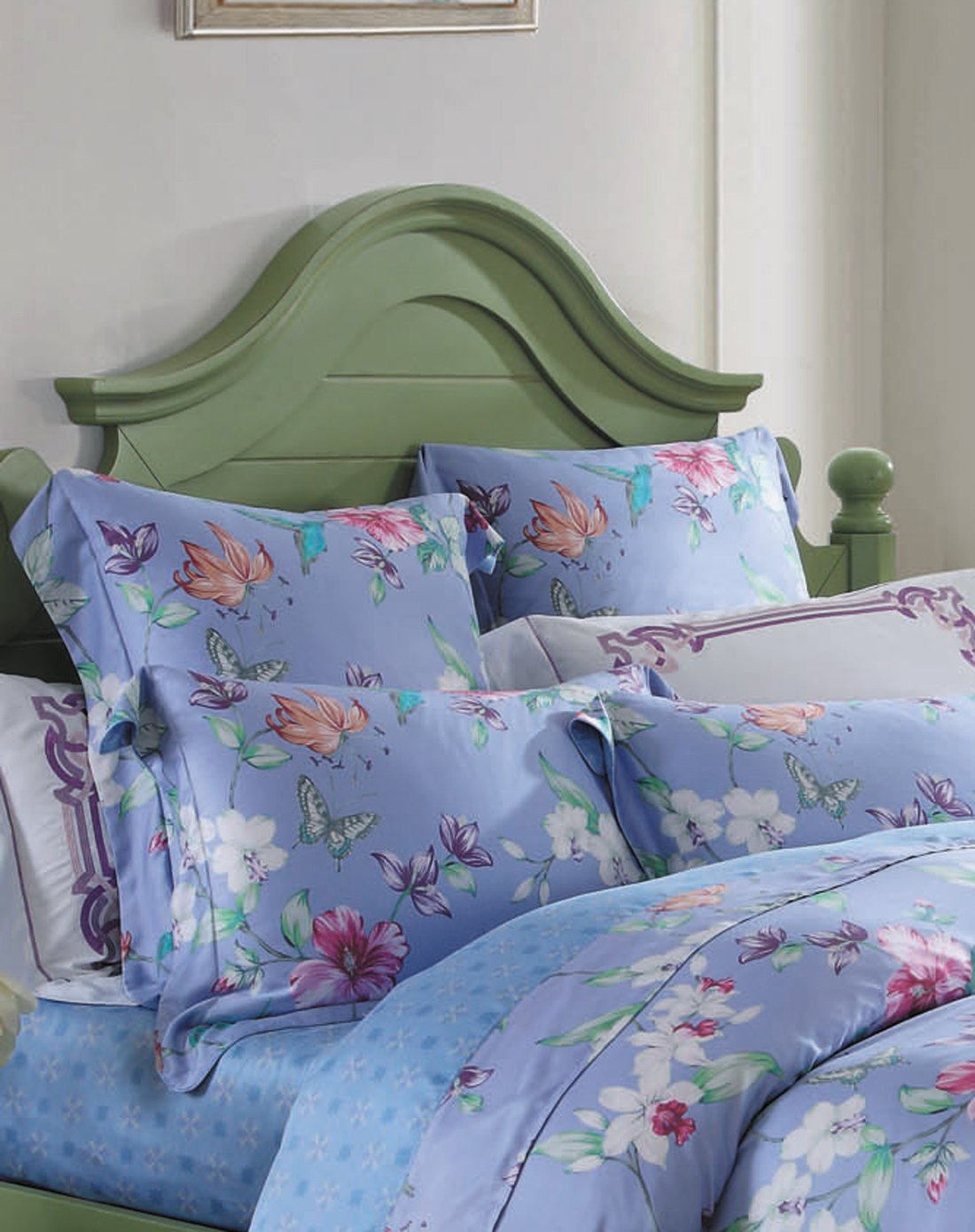 esprit&恐龙家纺家居用品专场dinosaur 天丝印花床单四件套kl0bc11