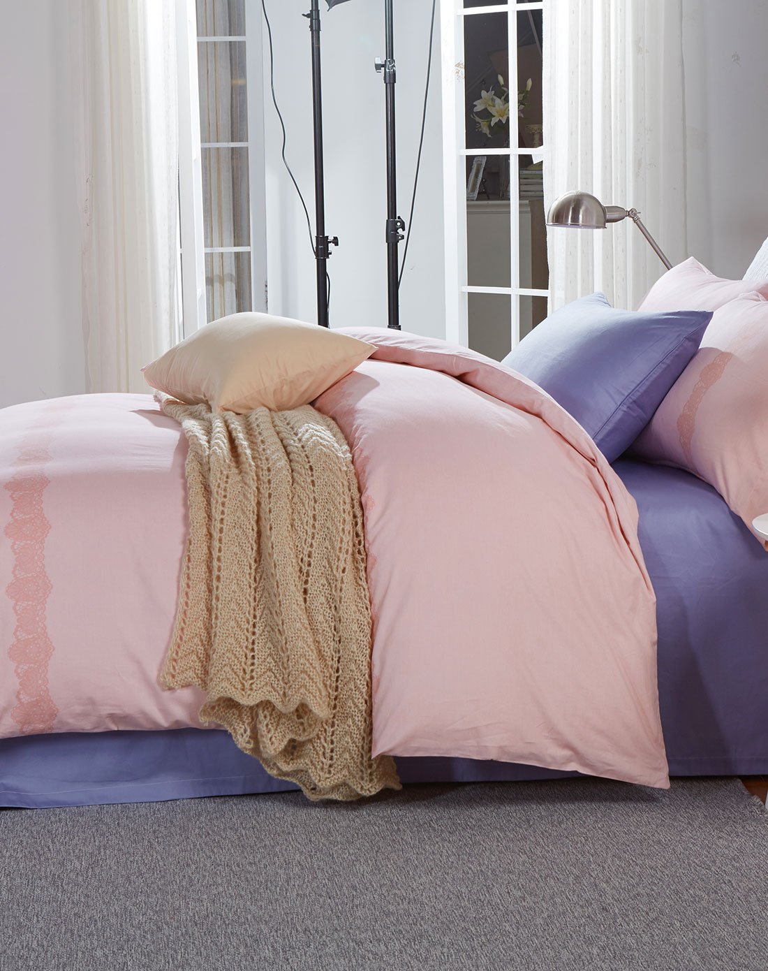 高支全棉印花床单四件套-追忆