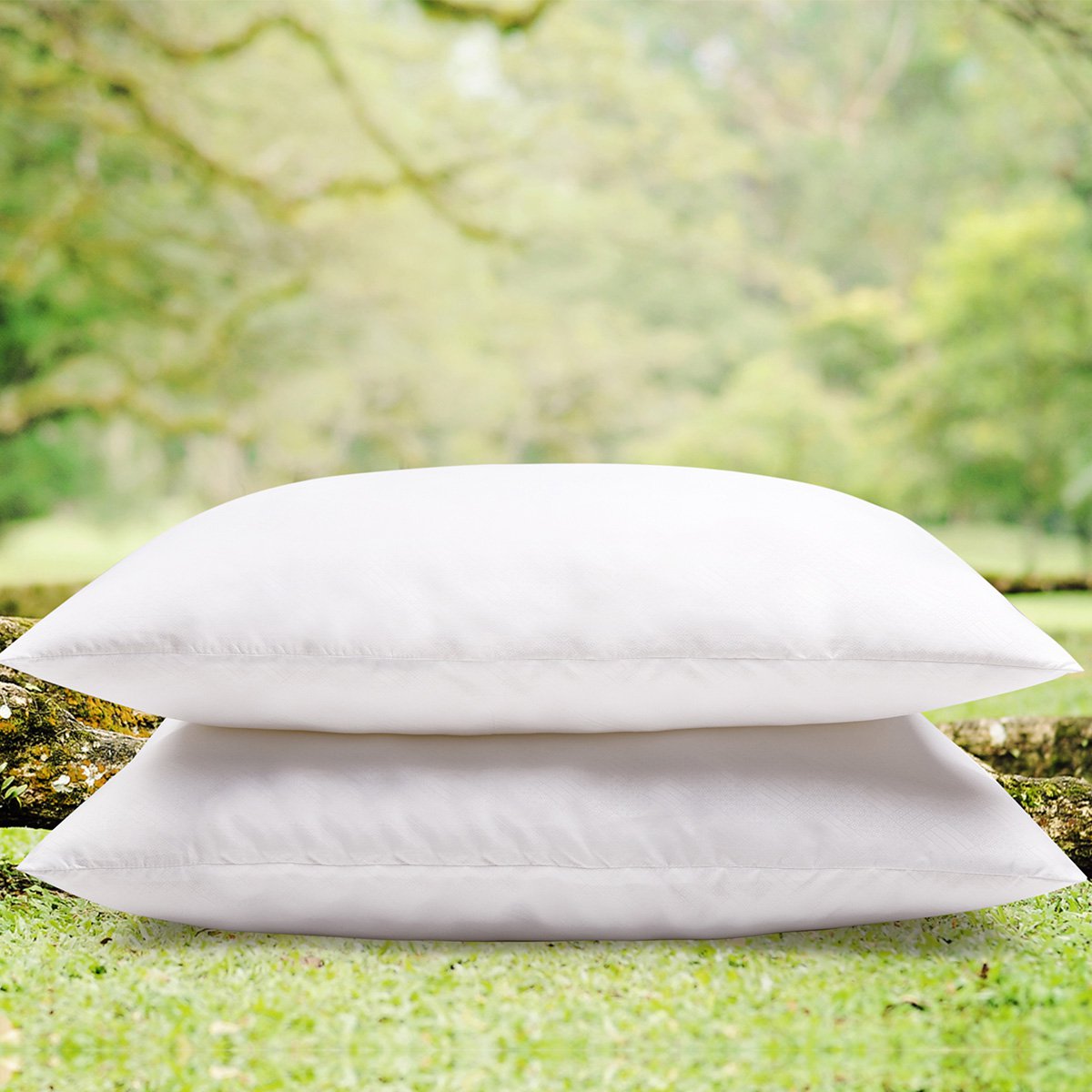 博洋舒适高弹耐压枕单人纤维枕芯枕头一对装成人枕芯