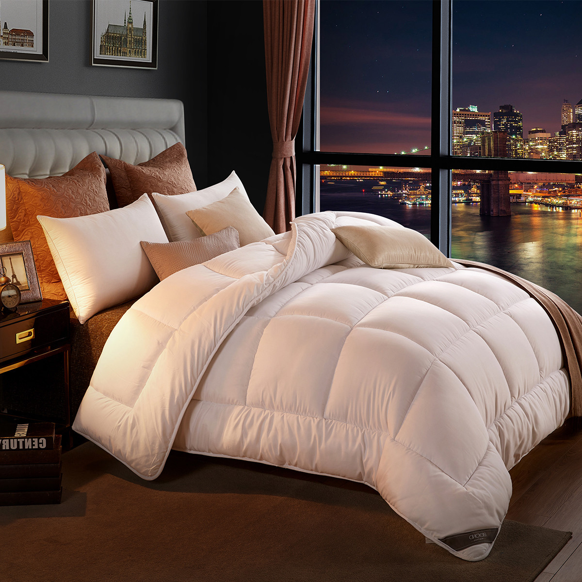 【唯品会】 博洋单双人保暖太空被四季被子冬被春秋被被芯vp