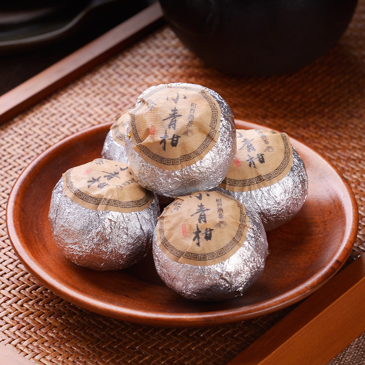 新会小青柑500g(250g×2) 柑普熟普春茶普洱茶叶礼盒