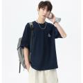 班尼路 【别致双面印花】夏季圆领短袖T恤男纯棉舒适宽松简约休闲上衣男 图片 4