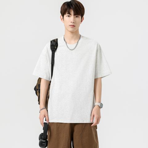 班尼路 【100%棉】热销T恤青少年日常休闲宽松打底上衣潮流运动短袖 图片 5