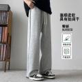 班尼路 青少年春夏针织卫裤休闲百搭长裤日常通勤运动简约宽松潮牌直筒裤 图片 4