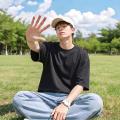 班尼路 青年男士时尚短袖夏季透气宽松运动通勤百搭舒适短袖圆领休闲T恤 图片 1