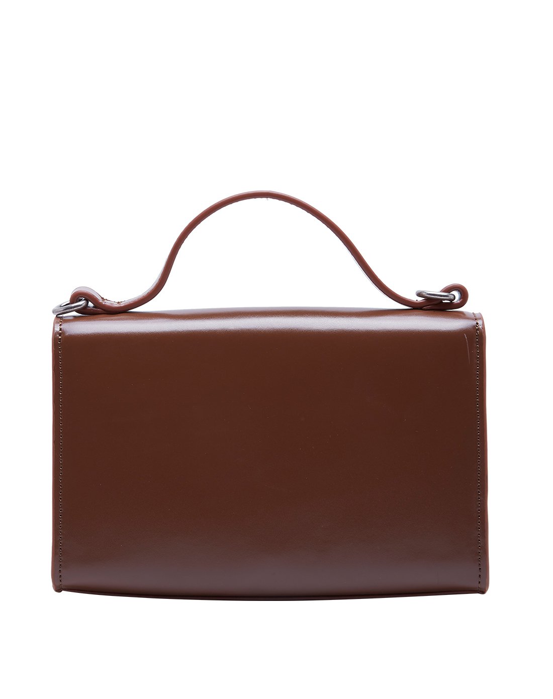 牛皮新品英伦复古时尚流苏优雅手提包复古棕