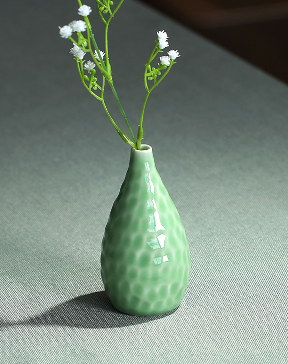 良品水培绿植青瓷小花插瓶z002