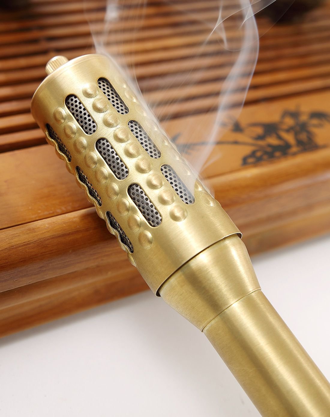 纯铜可拆卸温灸棒艾灸棒(特大号)