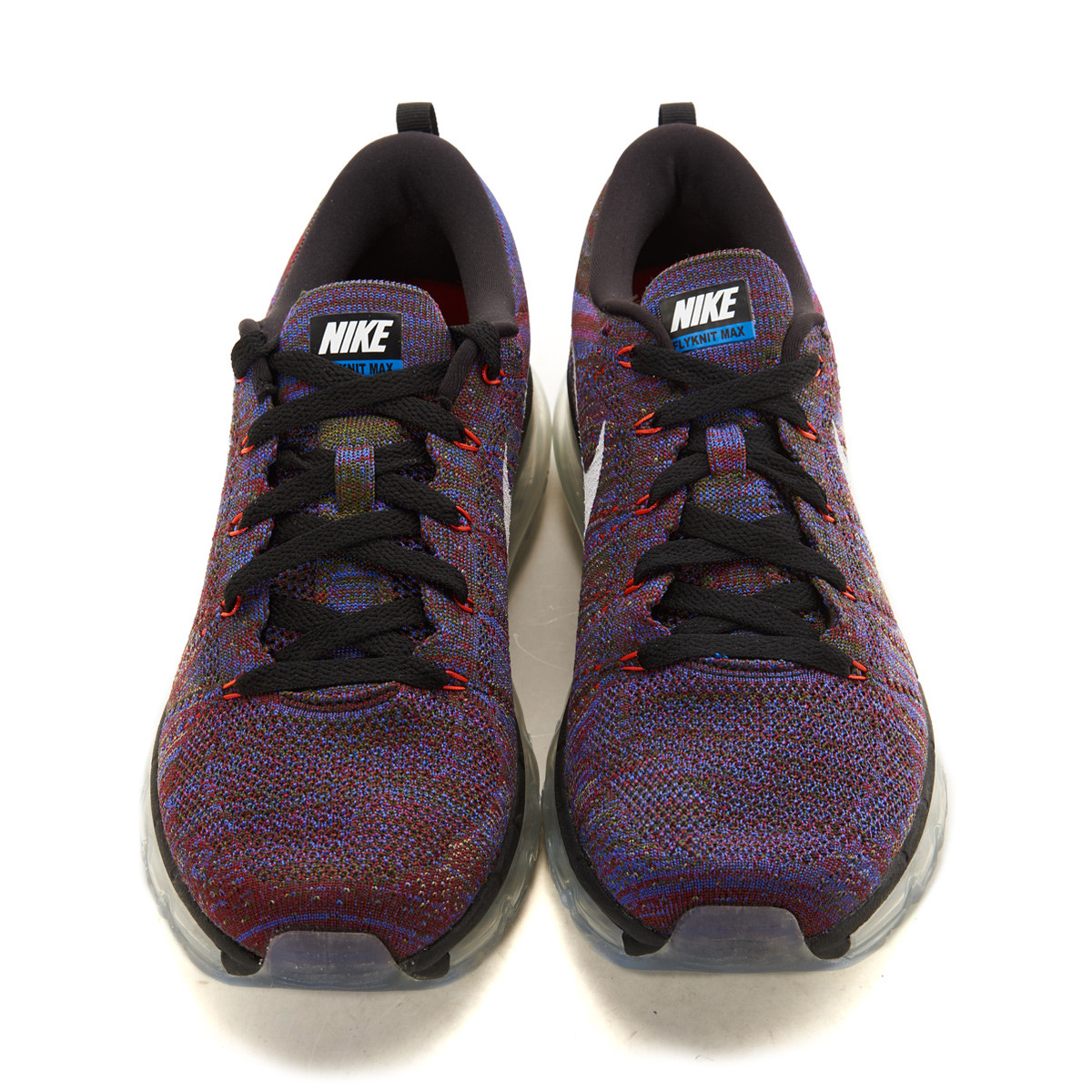 耐克nike flyknit max男款飞线气垫跑步鞋