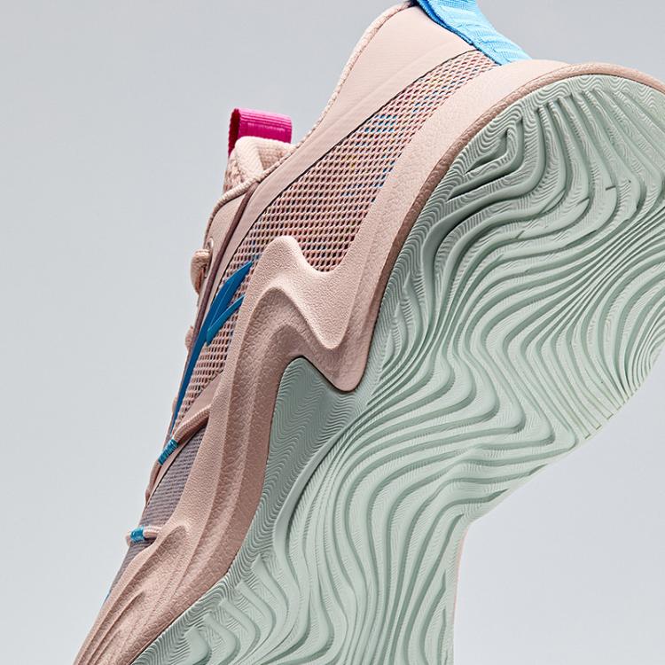 安踏 【热浪】外场篮球鞋男子耐磨轻量缓震支撑实战篮球学生专业运动鞋