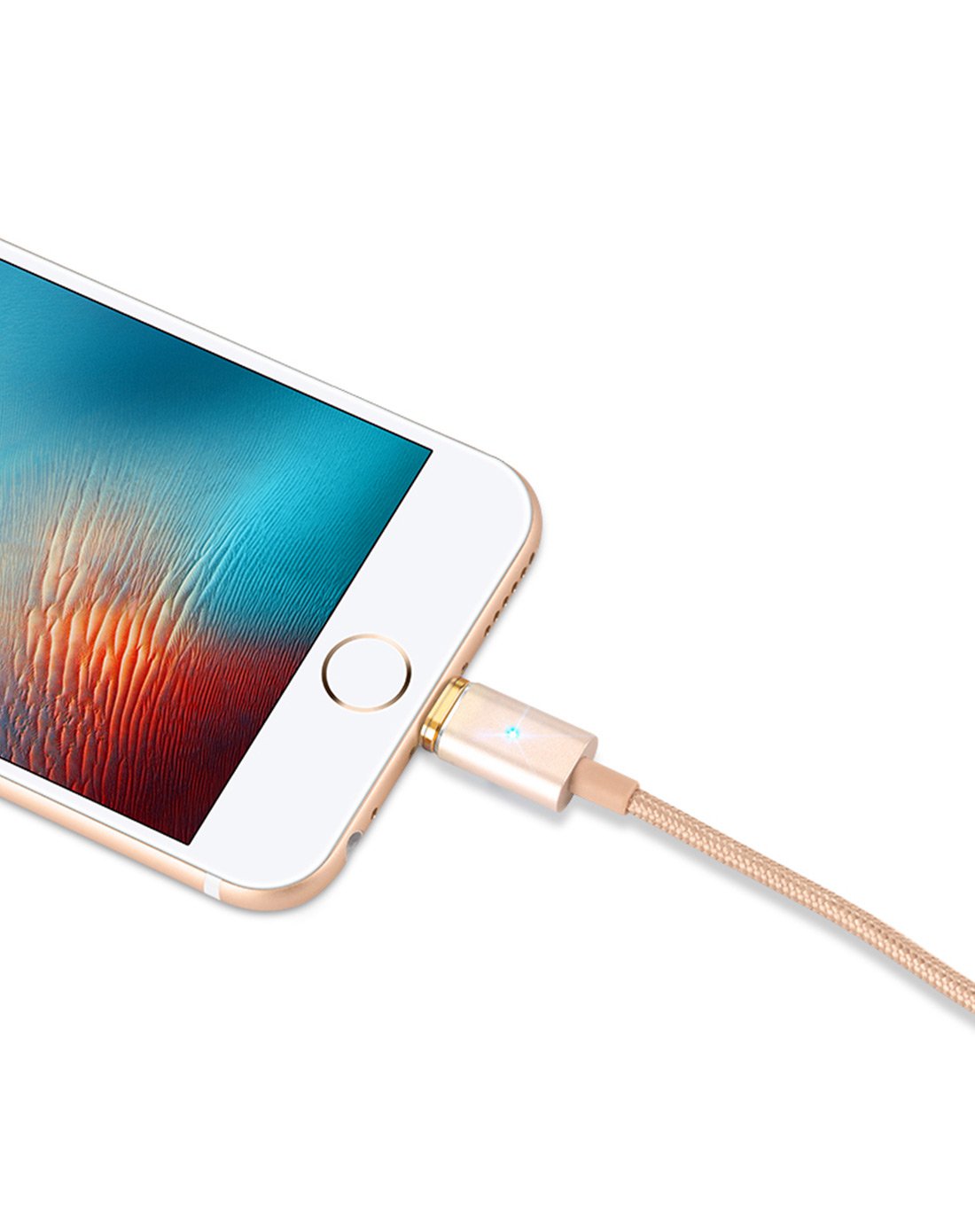 奇克摩克 apple苹果磁吸盲插充电数据线