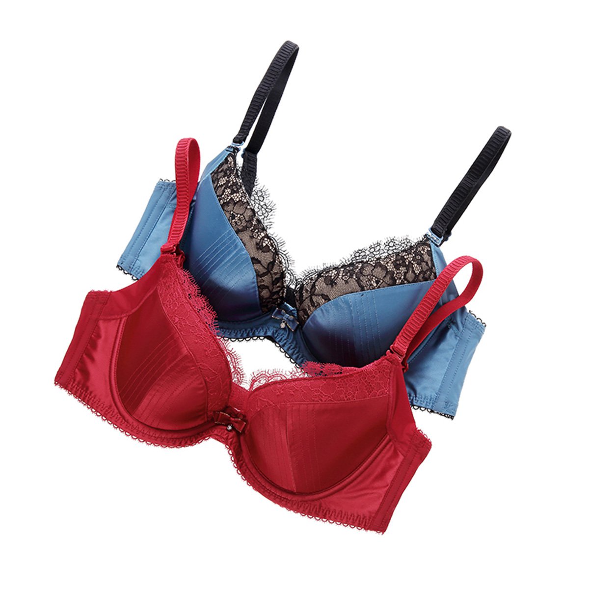 芬狄诗fandecie大杯光面简约侧收聚拢薄款内衣文胸