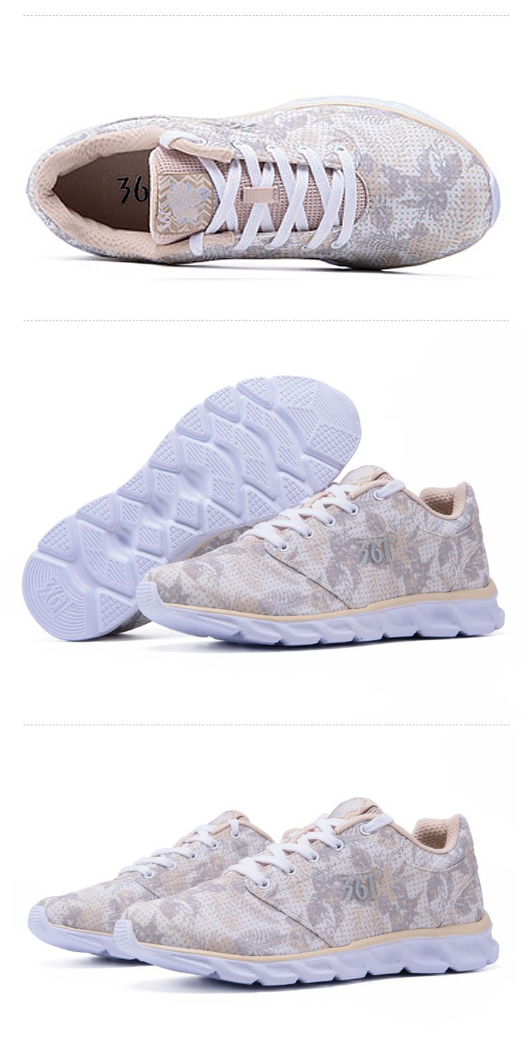 361°女士炫彩鞋服专场青春靓丽 女款跑步鞋 跑步系列681712226-1361