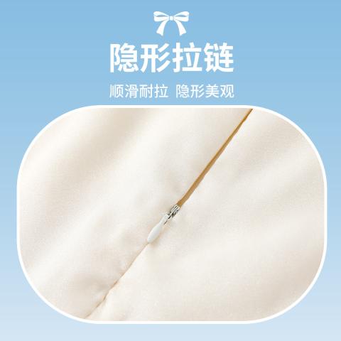 迪士尼 【女童珍珠连衣裙】儿童裙子无袖公主裙26夏季中大童网纱连衣裙 图片 7