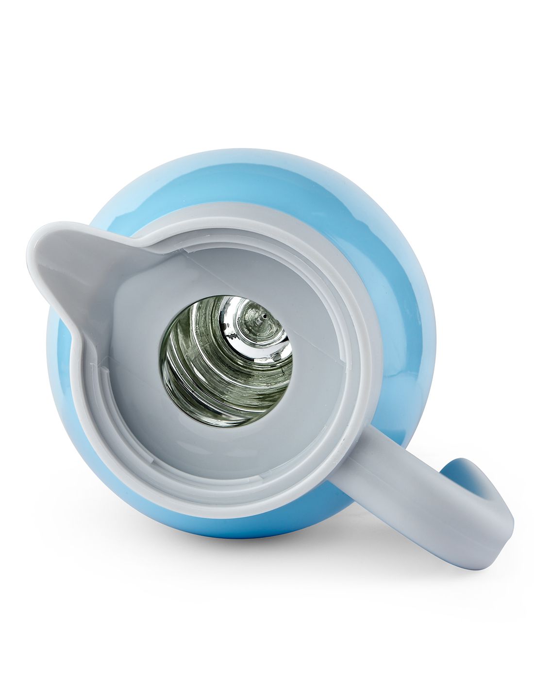 比得兔真空玻璃保温水壶天空蓝