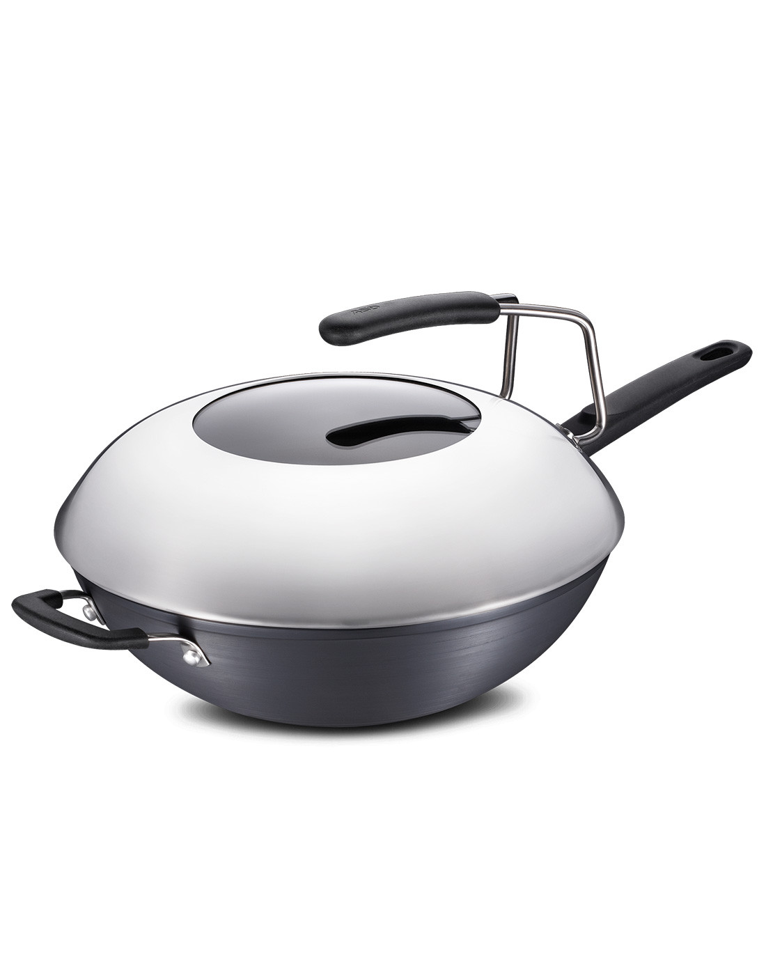 健康补铁 新锈不了无涂层32cm铸铁炒锅