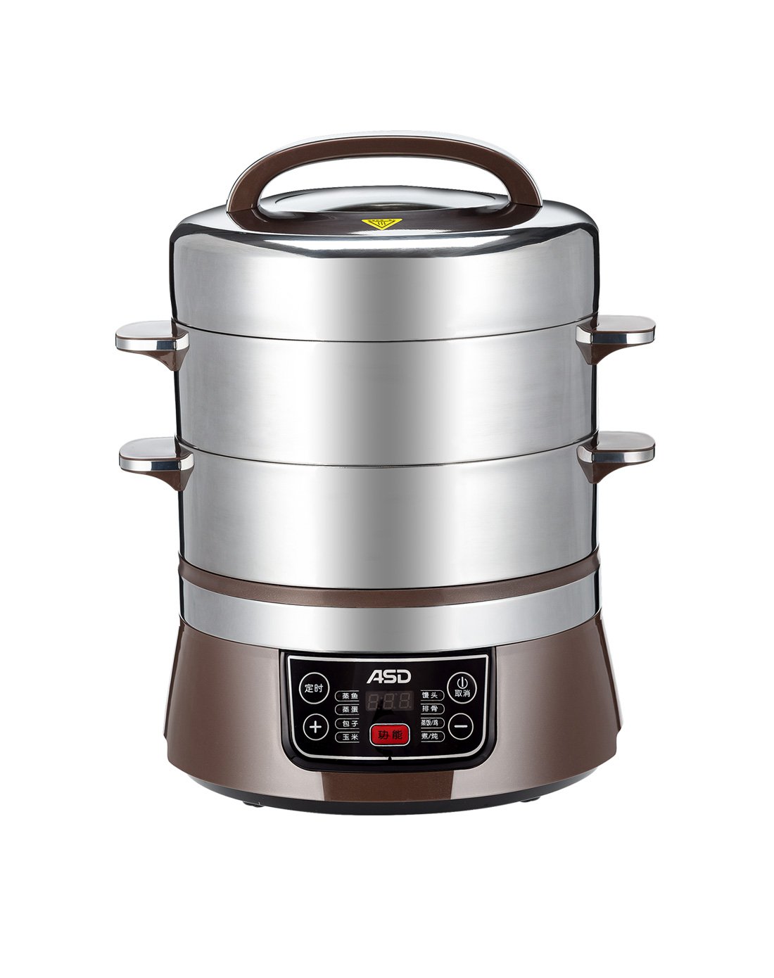 304不锈钢3层电蒸锅16l大容量