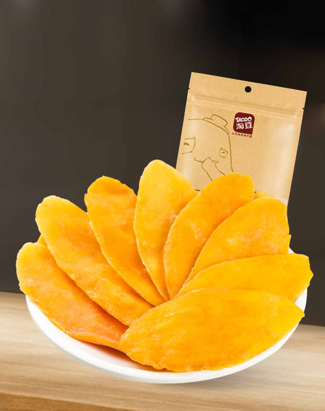 淘豆(taodo)芒果干108g蜜饯果干 休闲零食