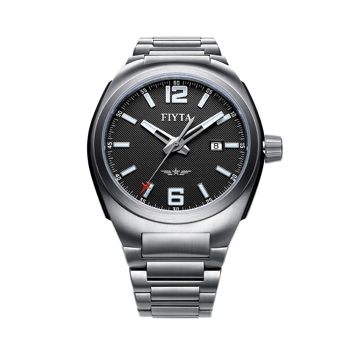 飞亚达【钛合金材质】大气飞行系列男表百搭防水全自动机械男士手表ga