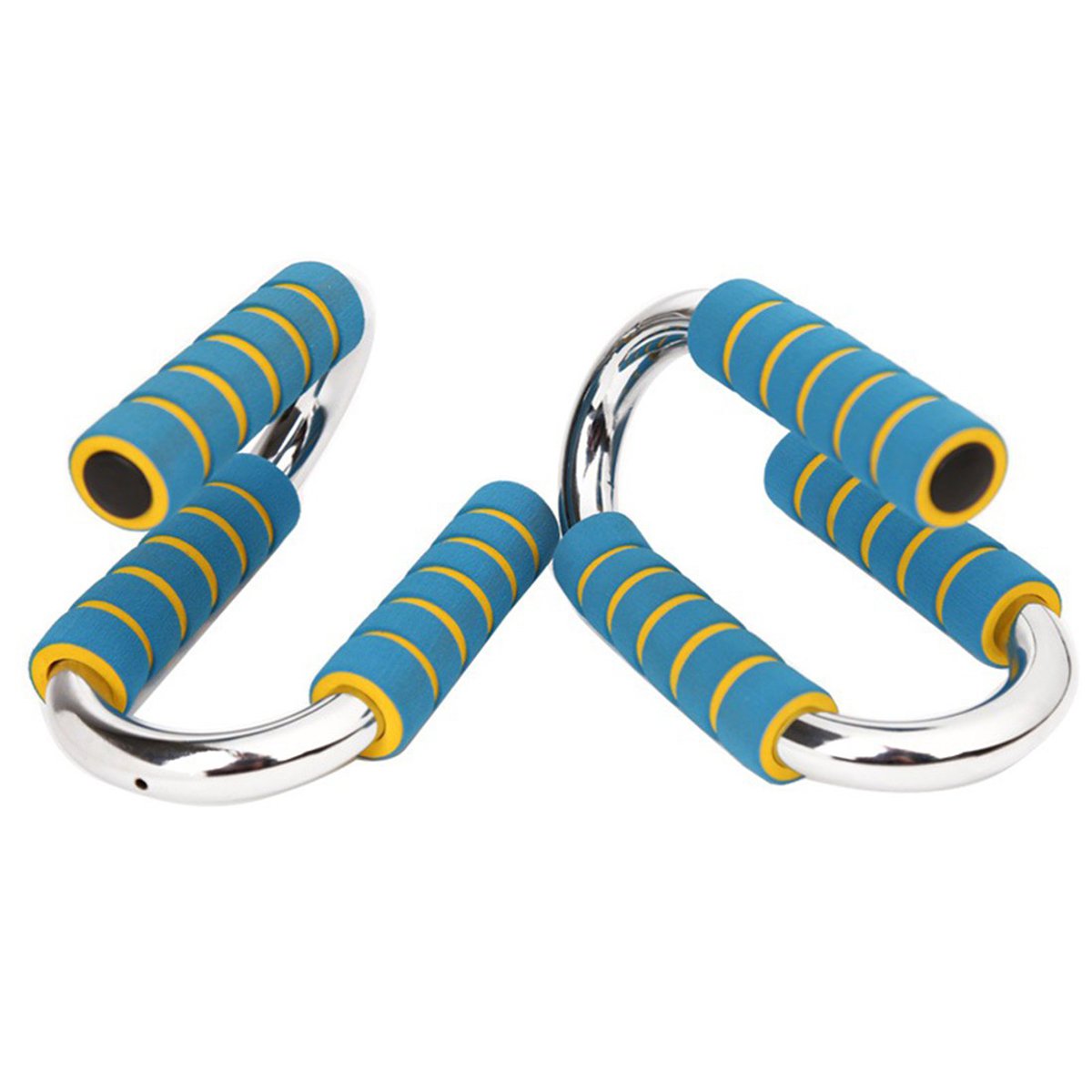 凯速s型电镀版俯卧撑架 俯卧支架 室内健身 臂力训练支撑器