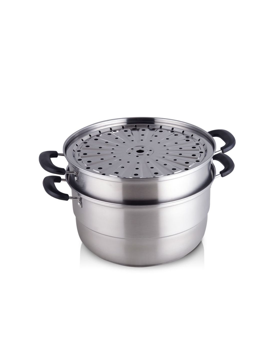 九阳zgh3001烹饪炊具不锈钢厨具30cm双层蒸锅