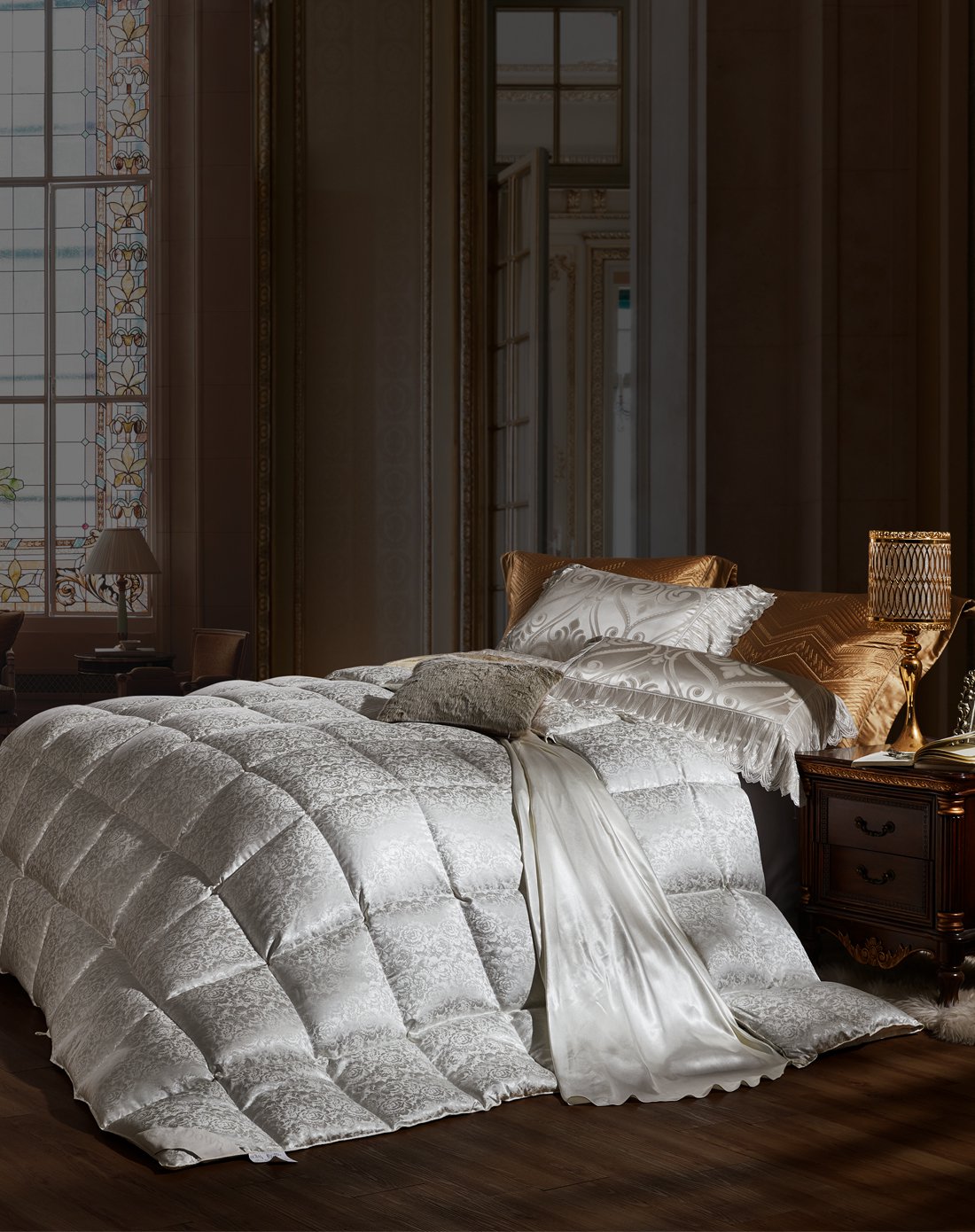 罗莱家纺真丝羽绒被王