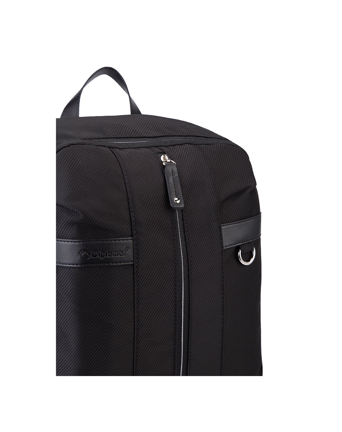 外交官男包 涤纶双肩背包 商务电脑包