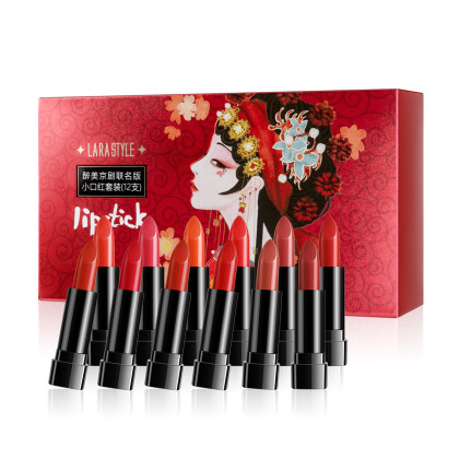 【京剧联名版】醉美国风12支装小口红套盒
