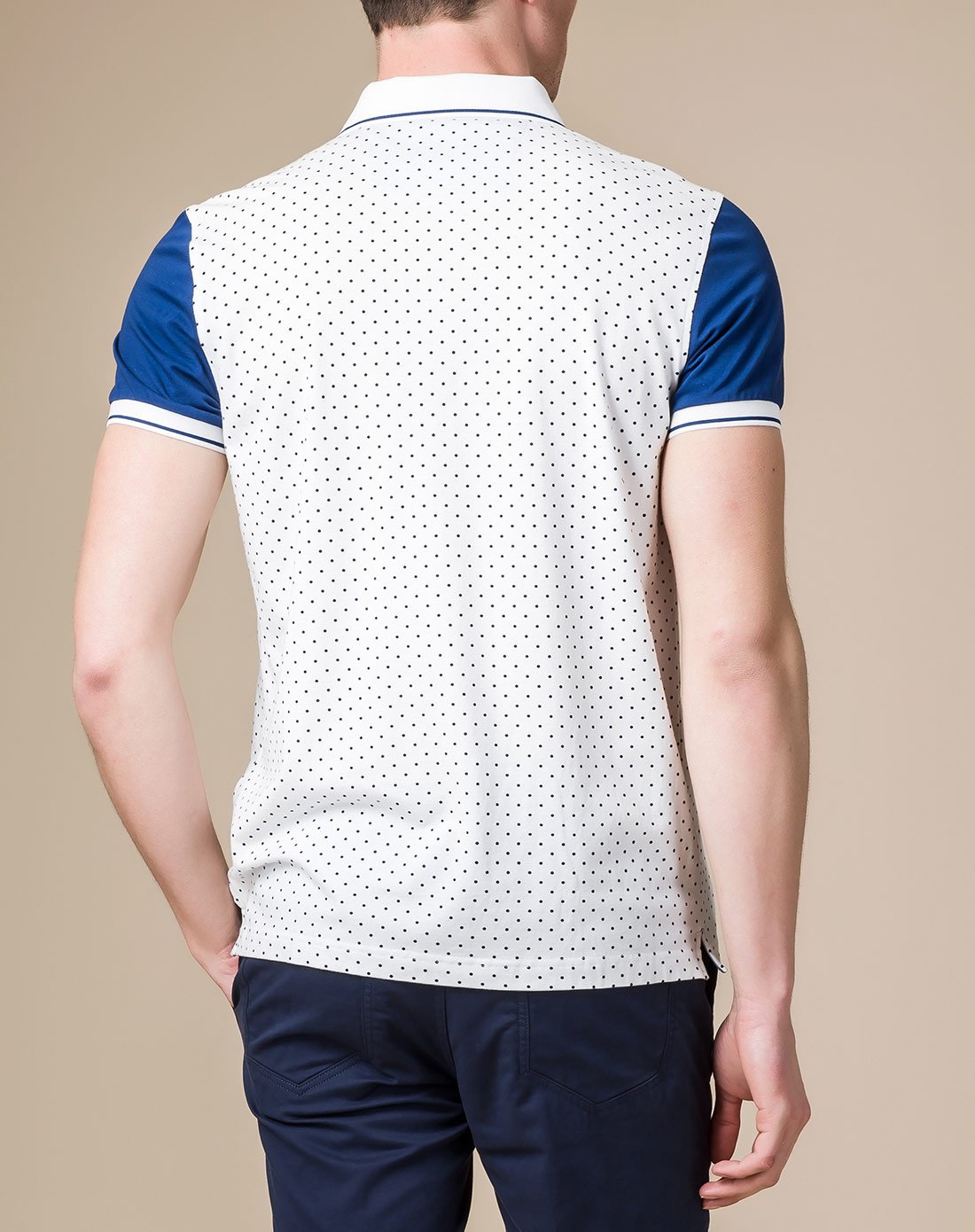 时尚撞色棉质短袖t恤