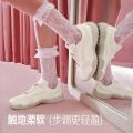 李宁 休闲鞋女鞋菲漫运动芭蕾轻质圆头女士德训鞋子潮流低帮运动鞋 图片 2