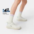 李宁 休闲鞋女鞋穗岁板鞋女士通勤百搭小白鞋滑板鞋时尚经典运动鞋 图片 3