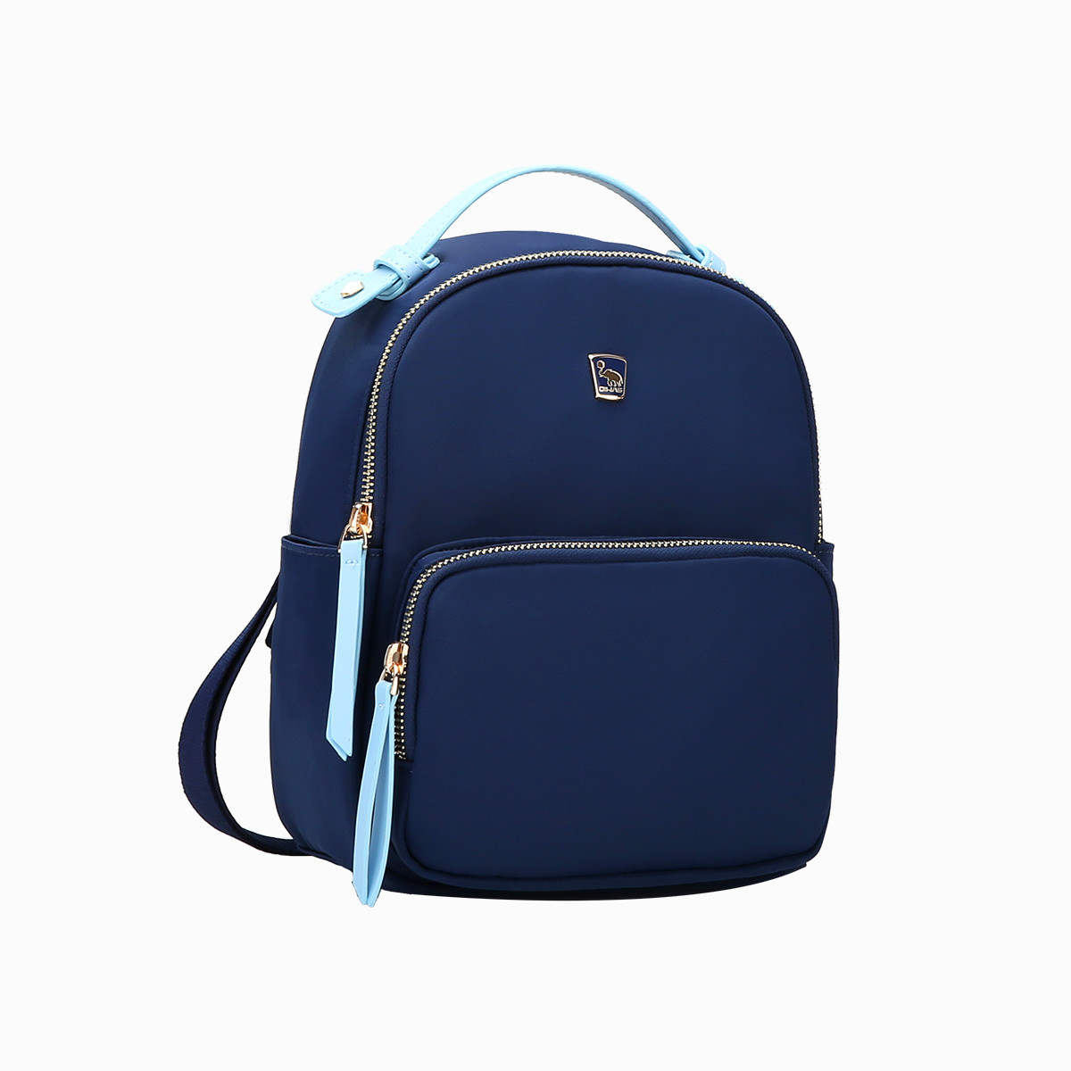 爱华仕休闲时尚女款双肩包学院风百搭女士背包(mini版)ocb173706003