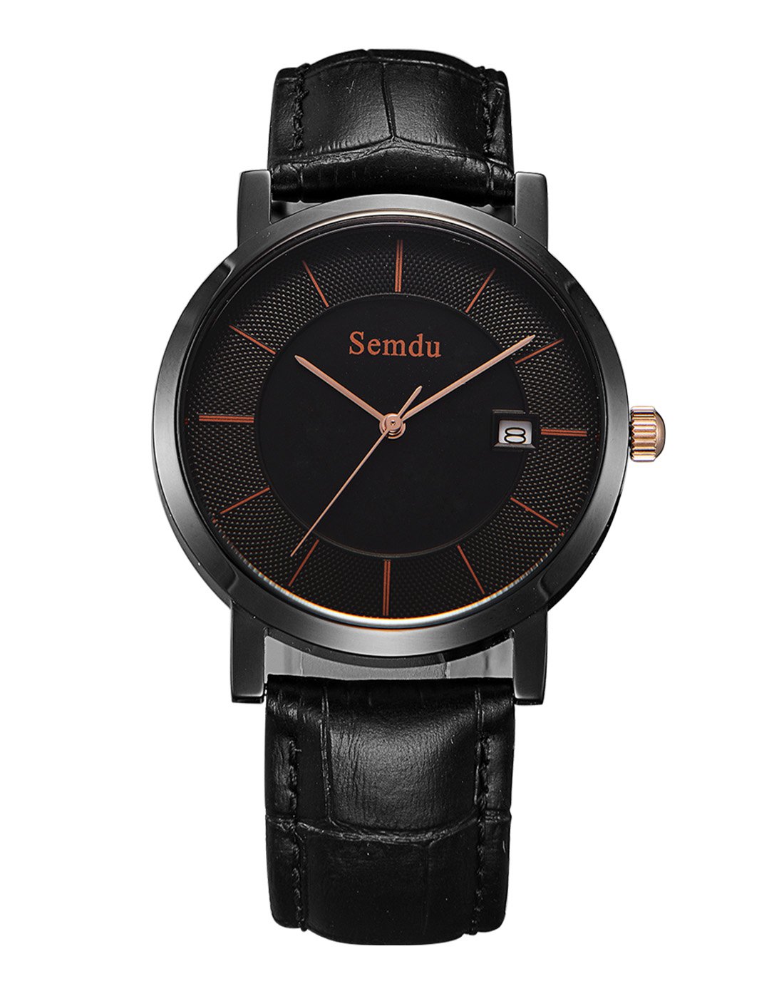 绅度手表男士时尚防水经典腕表简约进口机芯皮带石英男表