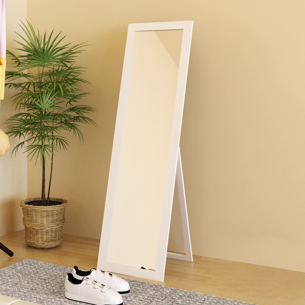 实用简易落地穿衣镜