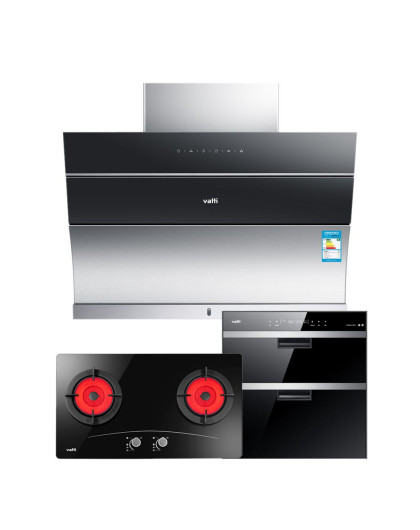 华帝vatti新品极客大吸力侧吸聚能灶三重消毒i11083 i10002b i13011