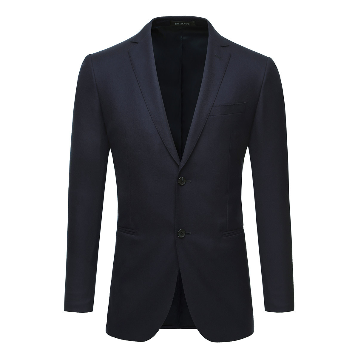 【羊毛 桑蚕丝】商务休闲单开叉西装男士正装西服套装上衣