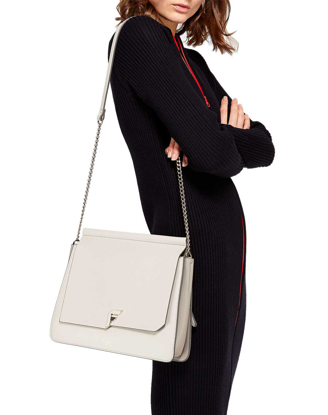 英国tilly单肩包鲨鱼皮色