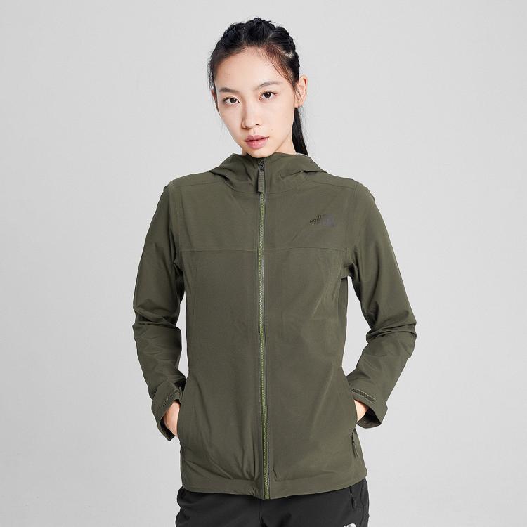 The North Face 北面秋冬新品女款户外防水透气夹克外套In Green | ModeSens