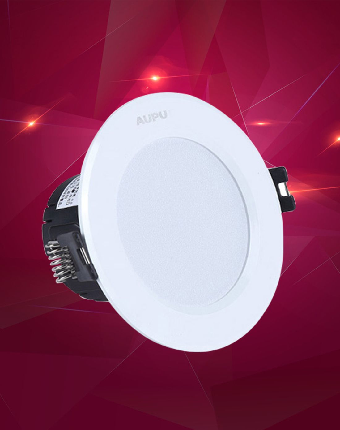 奥普防雾薄led筒灯at2570-4a 象牙白