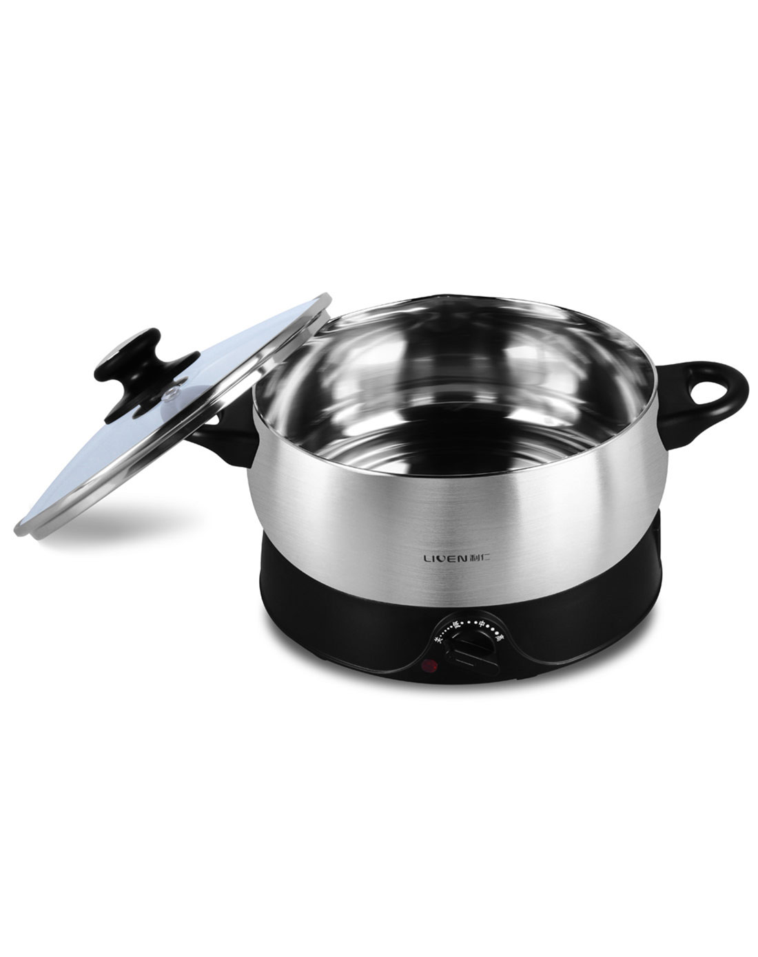 不锈钢 多功能电火锅 电煮锅
