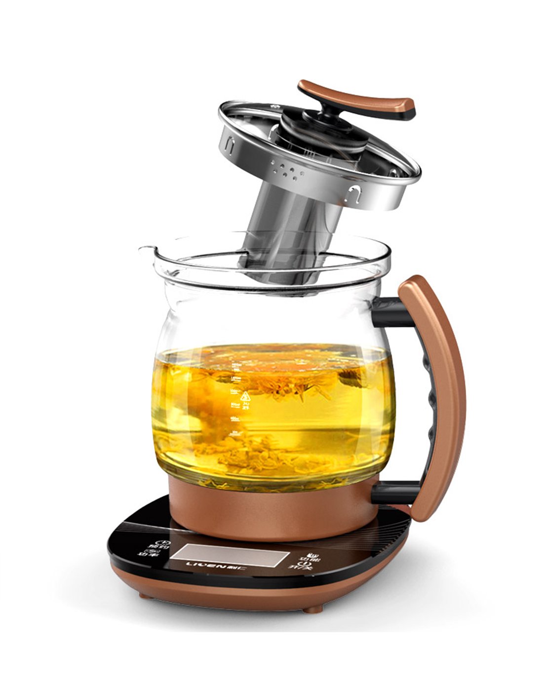 利仁d1804全自动养生壶煮茶器电热烧水壶花茶煎药