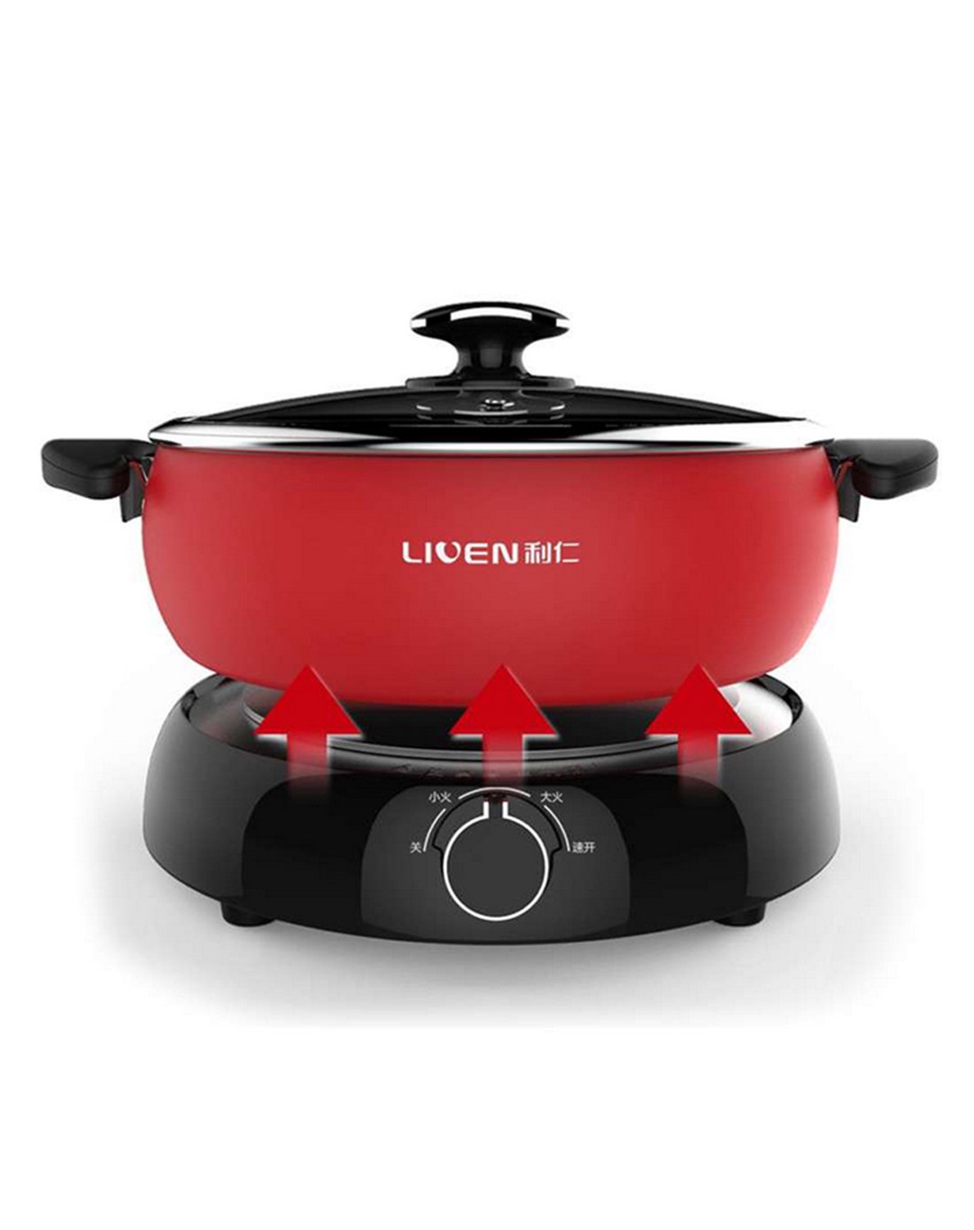 利仁(liven)hg-f428la 分体 多功能电火锅