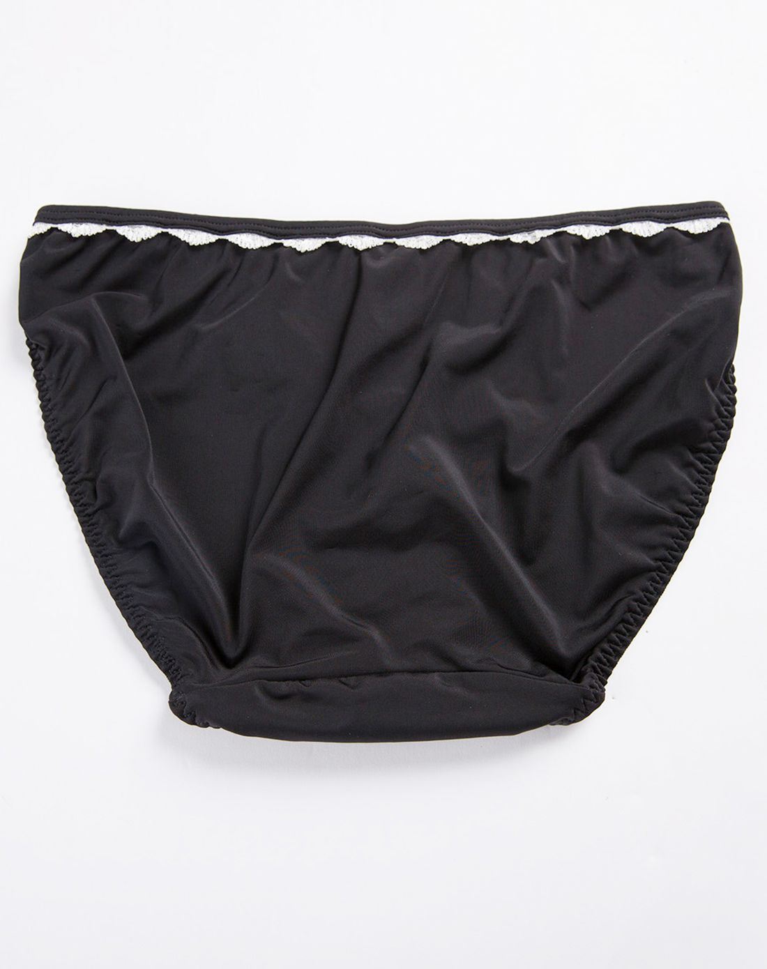 浅野黑色低腰三角裤