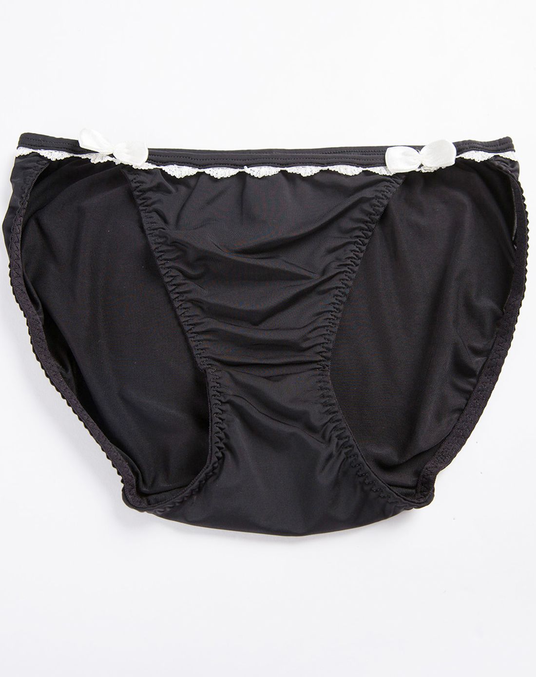 浅野黑色低腰三角裤