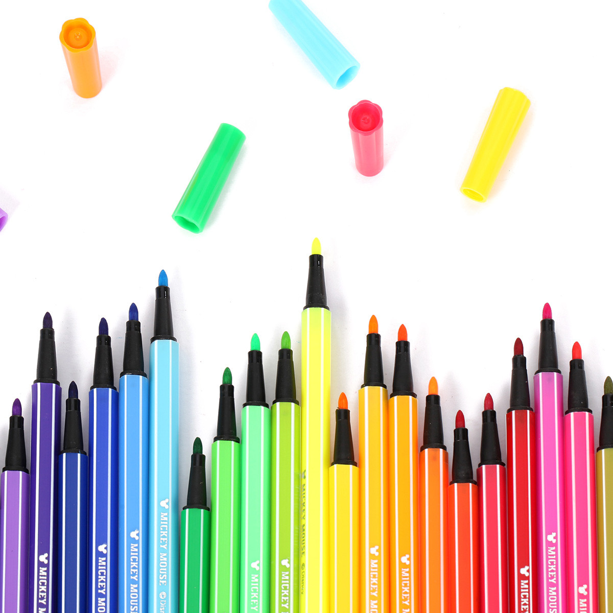 24色水彩笔排列顺序图片