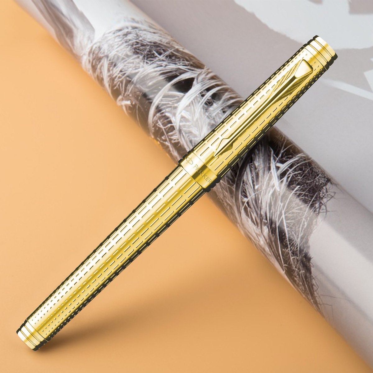 parker派克 首席镀金金夹宝珠笔/签字笔