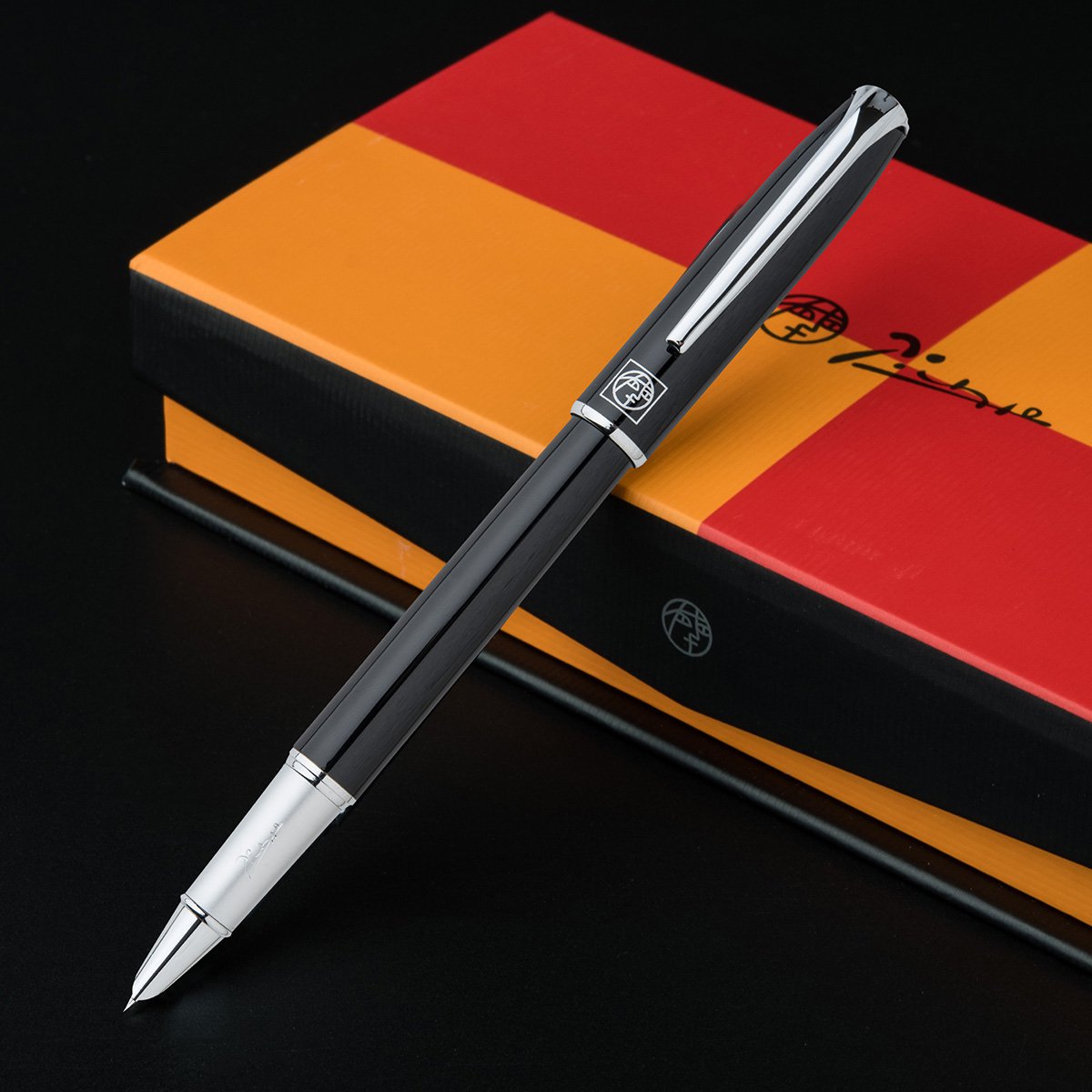 毕加索ps-916亮黑财务美工笔