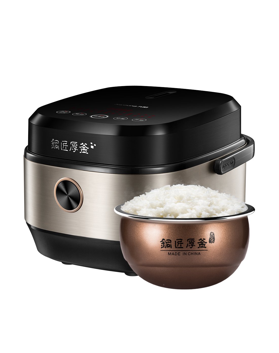 九阳f-40fy806 4l铜匠厚釜天幕触控电饭煲